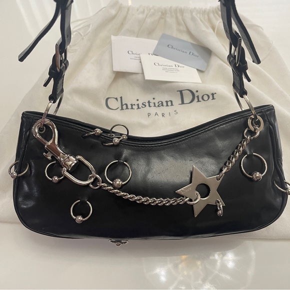 Dior Hardcore Piercing Pochette Bag John Galliano Rare Y2K - Picture 2 of 15